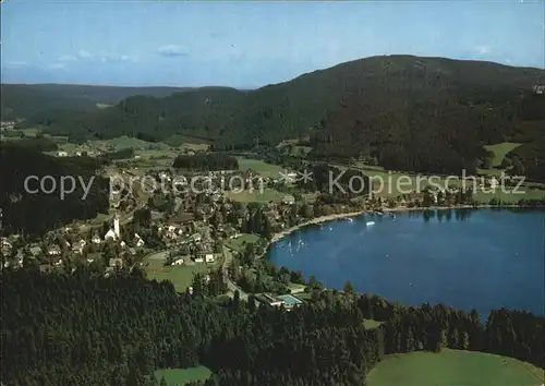 Titisee Fliegeraufnahme Kat. Titisee Neustadt