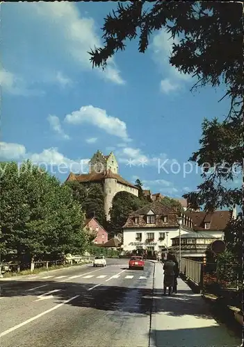 Meersburg Bodensee Motiv mit Burg Kat. Meersburg