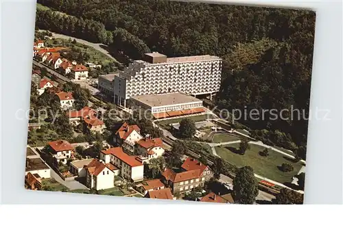 Bad Lauterberg Fliegeraufnahme Hotel und Kurzentrum Kat. Bad Lauterberg im Harz