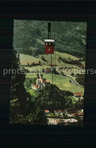 Hohenaschau Chiemgau Kampenwandbahn Bergbahn Schloss Kat. Aschau i.Chiemgau