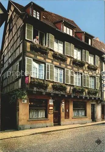 Obernai Bas Rhin Hotel De la Cigogne  Kat. Obernai