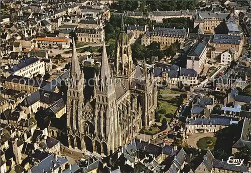 Bayeux Notre Dame Luftaufnahme Kat. Bayeux