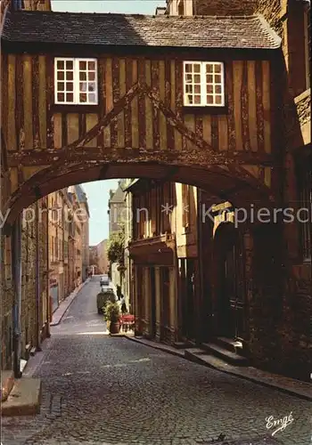 Saint Malo Ille et Vilaine Bretagne Rue des Vieux Remparts Kat. Saint Malo