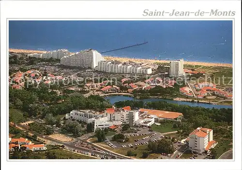 Saint Jean de Monts Fliegeraufnahme Kat. Saint Jean de Monts