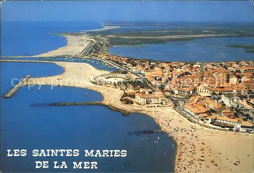 Les Saintes Maries de la Mer Fliegeraufnahme