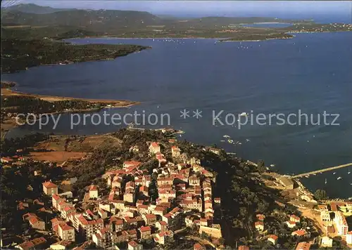 Porto Vecchio La Vieille Ville regardant le Golfe vue du ciel Collection Couleurs et Lumiere de France Kat. Porto Vecchio