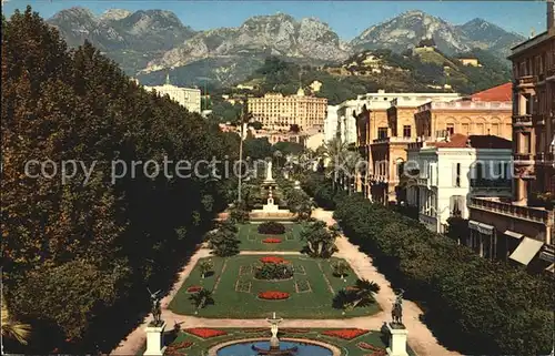 Menton Alpes Maritimes Les jardins du Casino Kat. Menton