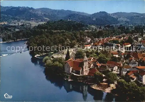 Beaulieu Dordogne Vue aerienne Chapelle des Penitents Kat. Region