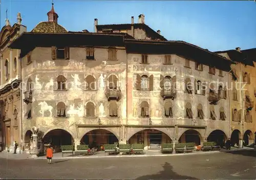 Trento Casa Rella con gli Affreschi del Fogolino Kat. Trento