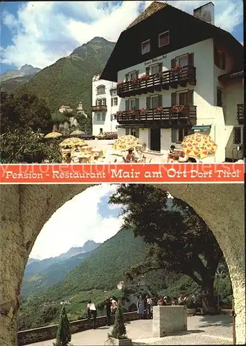 Dorf Tirol Pension Mair am Ort Kat. Tirolo
