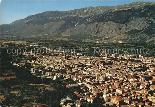 Sulmona Abruzzen Panorama dall  aereo Kat. 