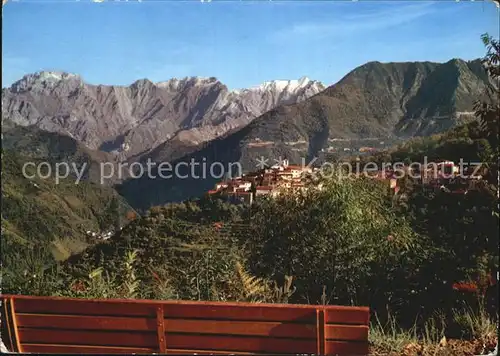 Alpi Apuane Panorama Kat. Toscana Italien