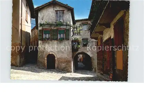 Malcesine Lago di Garda Gasse Kat. Malcesine