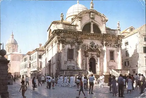 Dubrovnik Ragusa Crkva sv Vlaha Kat. Dubrovnik