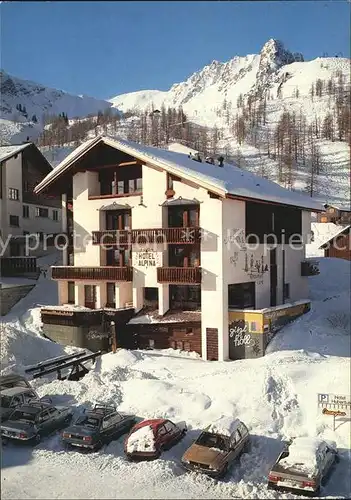 Malbun Hotel Alpina Winterpanorama Kat. Triesenberg Liechtenstein