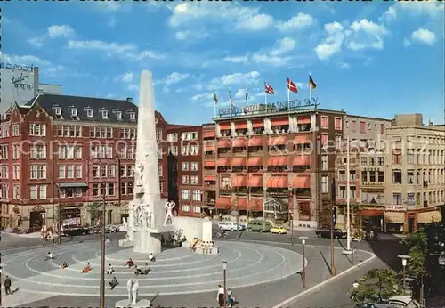 Amsterdam Niederlande Nationaldenkmal Dam Kat. Amsterdam