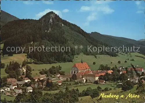 Neuberg Muerz Stiftskirche mit Kloster Kat. Neuberg an der Muerz
