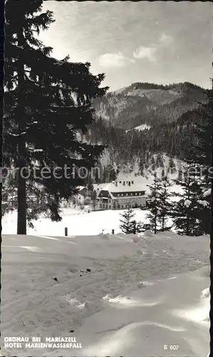 Gruenau Mariazell Hotel Marienwasserfall