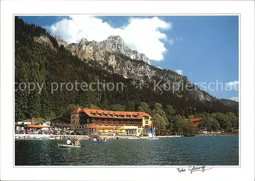 Haller Tirol Hotel Alpenhof Haldensee Kat. Haller am Haldensee Tannheimer Tal