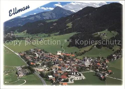 Ellmau Tirol Luftaufnahme Kat. Ellmau