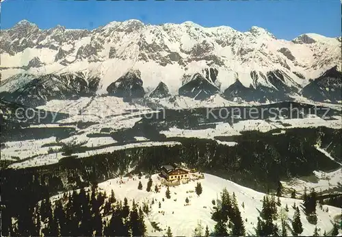 Hochwurzenhuette Sektion Schladming Dachstein Scheuchenspitze Winter Kat. Rohrmoos Untertal