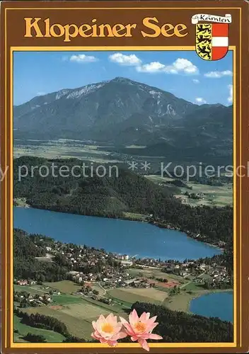 Klopeinersee Panorama Kat. Oesterreich