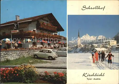 Kirchbichl Tirol Hotel Pension Schrollhof Skiloipe Winter Kat. Kirchbichl