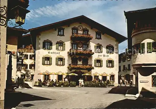 Salzburg Oesterreich Hotel Braeu Gasthof Post  Kat. Salzburg