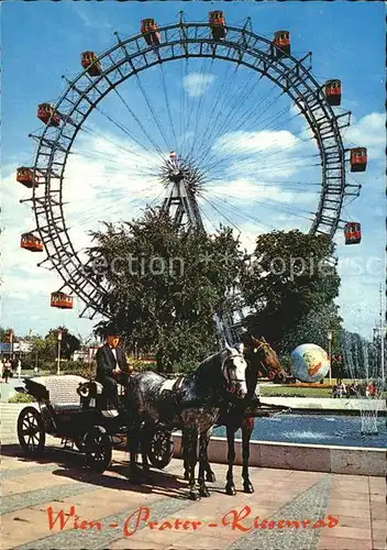 Wien Riesenrad im Prater Kat. Wien