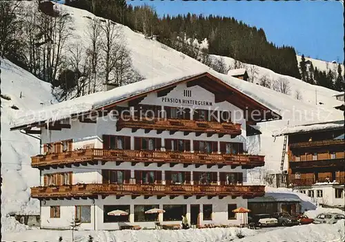 Saalbach Hinterglemm Pension Hinterglemm Kat. Saalbach Hinterglemm