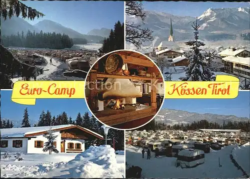 Koessen Tirol Euro Camp im Winterkleid Kat. Koessen