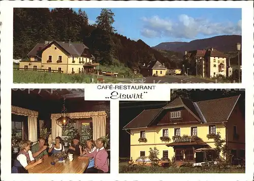 Himmelberg Cafe Restaurant Eiswirt Gaststube Kat. Himmelberg