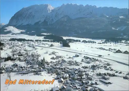 Bad Mitterndorf Fliegeraufnahme Kat. Bad Mitterndorf Salzkammergut