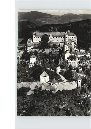 Burg Hochosterwitz Fliegeraufnahme  Kat. St. Georgen am Laengsee