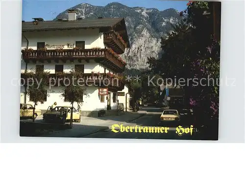 Obertraun Restaurant Pension Obertraunerhof Kat. Obertraun