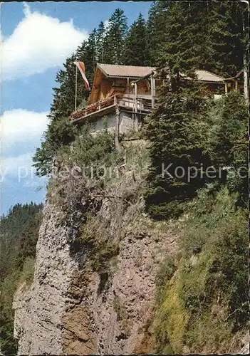 Haller Tirol Gasthof Adlerhorst Kat. Haller am Haldensee Tannheimer Tal