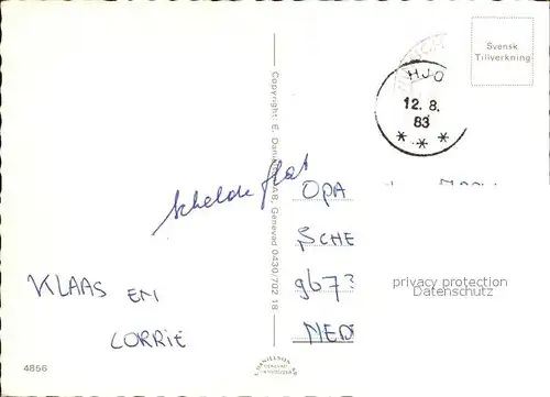 Hjo Hafen Brunnen   Kat. Hjo