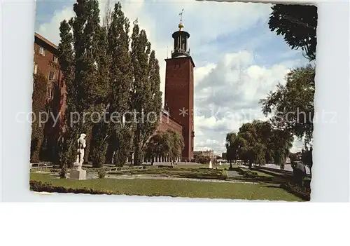 Stockholm City Hall Garden Kat. Stockholm