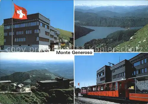 Monte Generoso Eisenbahn Kat. Monte Generoso