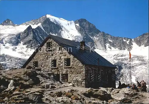 Cabane de Moiry Berghuette Kat. Moiry