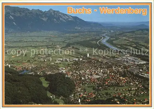 Buchs Werdenberg Luftaufnahme