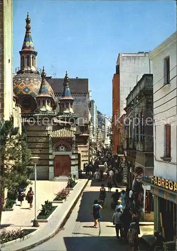 Lloret de Mar Calle iglesia  Kat. Costa Brava Spanien