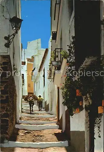 Almunecar Strassenansicht  Kat. Granada