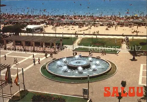 Salou Brunnen Strand  Kat. Tarragona Costa Dorada