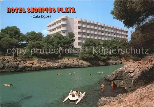 Cala d Or Hotel Skorpios Playa Kat. Mallorca