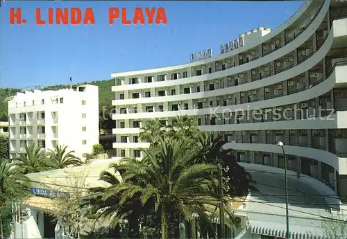 Paguera Mallorca Islas Baleares Hotel Linda Playa Kat. Calvia