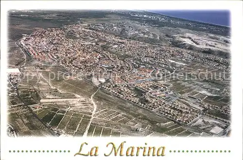 Costa Blanca La Marina Fliegeraufnahme