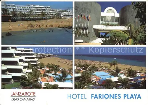 Lanzarote Kanarische Inseln Hotel Fariones Playa Pools