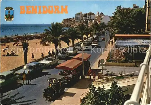 Benidorm Recorrido Tour Plaza Triangular Mini Express Round Trip Rundfahrt Strand Kat. Costa Blanca Spanien
