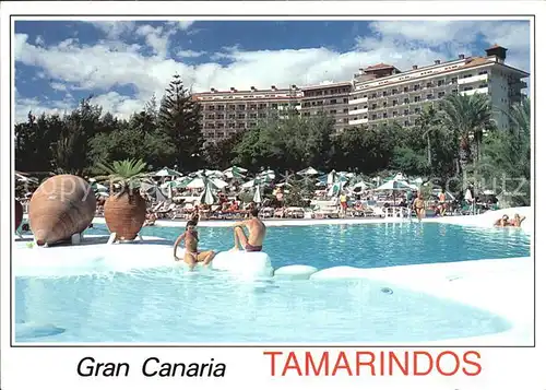 Playa de San Augustin Gran Canaria Hotel Tamarindos Pool Kat. Spanien